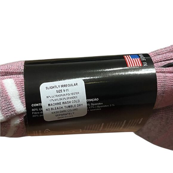 Harley-Davidson Heathered Pink All Weather Socks, 2 Pairs, Size M, NWT - Picture 5 of 5